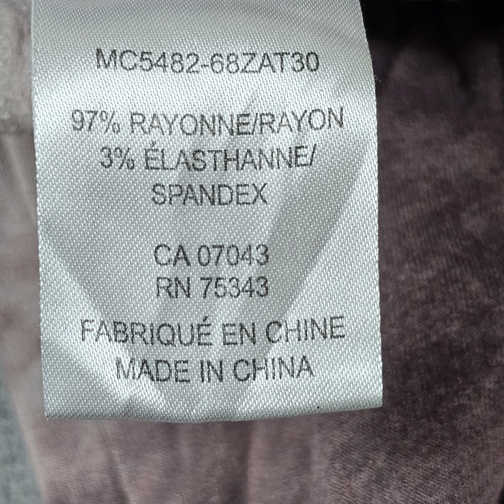 Rachel Zoe Women's Dark Pink Sweatpants Straight Leg Drawstring Size Medium - Picture 10 of 16